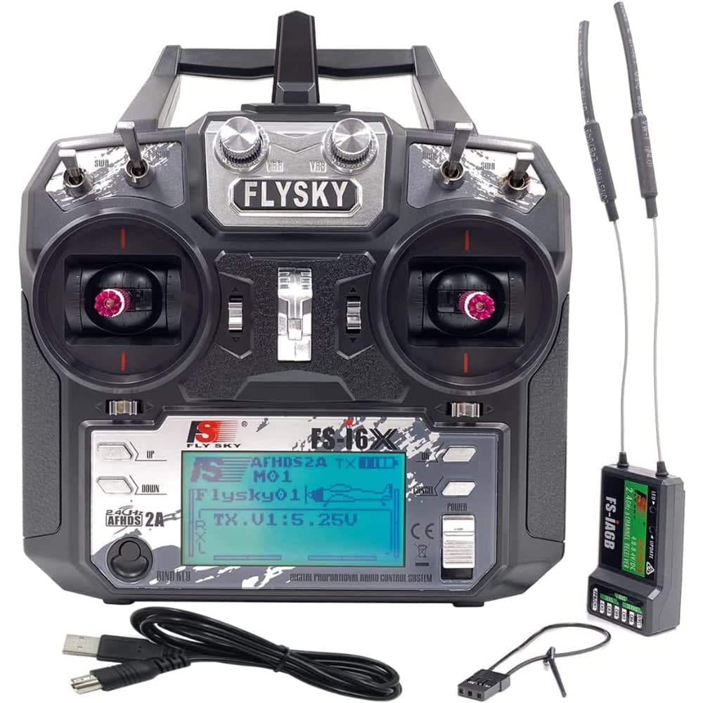 Flysky FS-i6X 6CH Transmitter with FS-iA10B 10CH Receiver