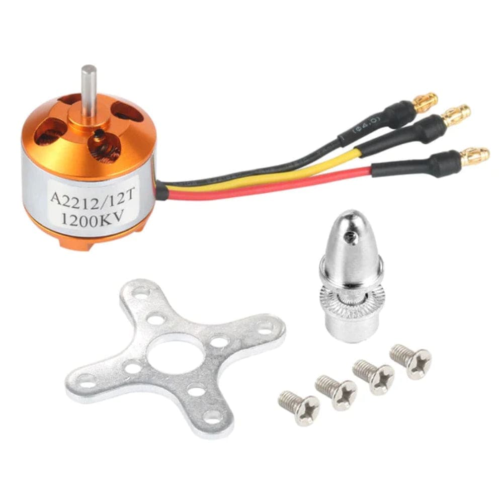 A2212 930KV/1200KV/2450KV/2700KV Brushless Motor Welded Banana Connect