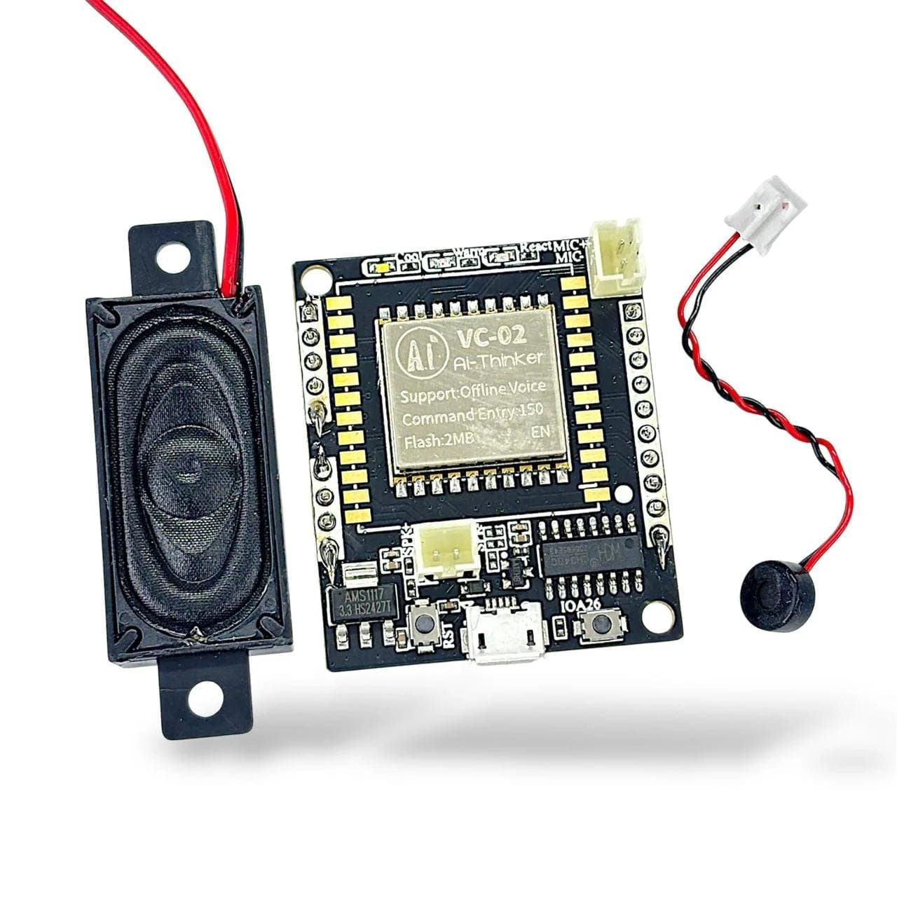 Ai-Thinker VC-02-Kit | AI Voice Recognition Development Kit for IoT, A