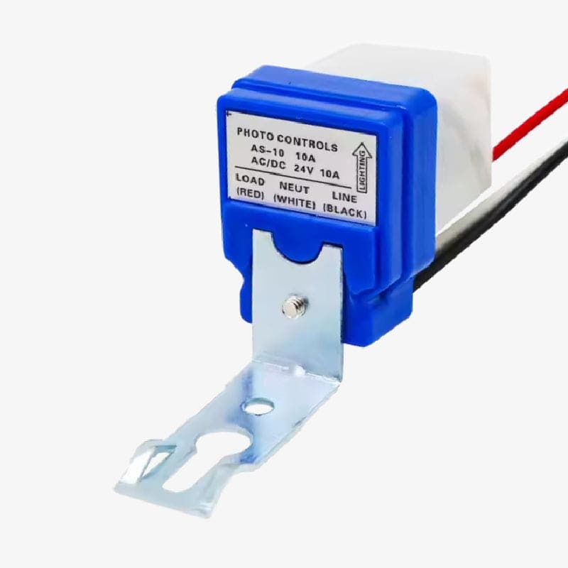 AS-10 24V DC Automatic On/Off Photocell Street Lamp Light Switch Contr