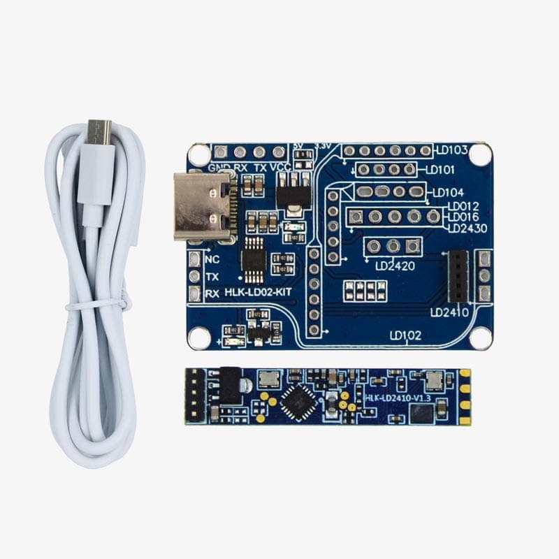 HLK-LD2410B Test Kit - 24GHz 6 Meter Ranging Human Presence Radar Sens